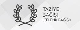 TEV Çelenk/Taziye Kartı Bağışı